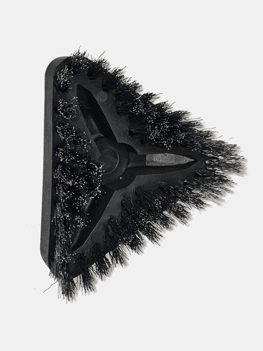 Triangle Steel Bristle Steam and Vacuum Nozzle Brush