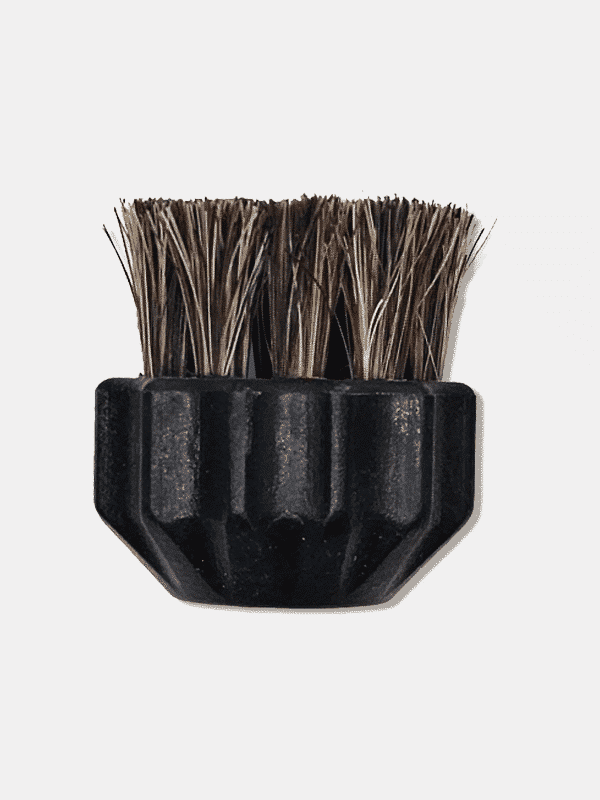 Small Round Soft Bristle Steam and Vacuum Brush